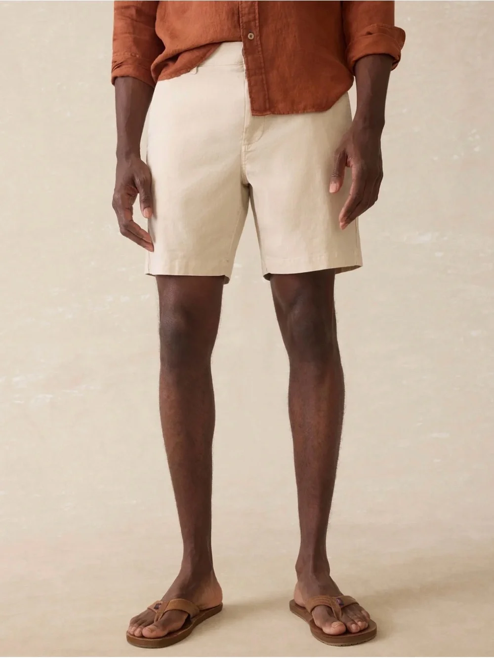 Faherty Linen Shorts